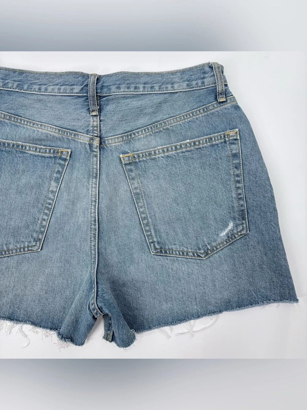 ÉTICA Fern High Rise Denim Shorts